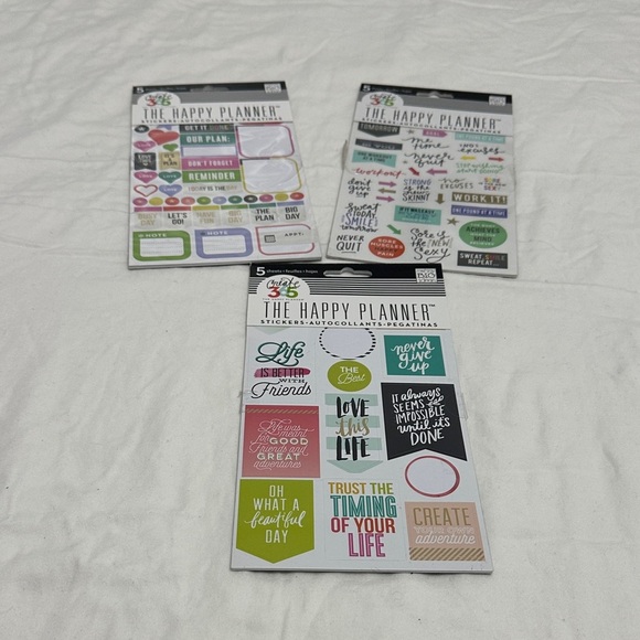 The Happy Planner Vibrant Sticker Collection - Picture 1 of 4